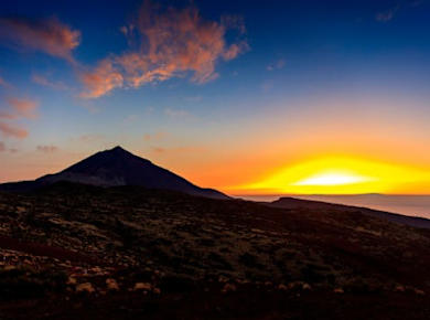 Teide bei Nacht aus dem Süden und Westen – Tour auf Englisch
