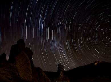 Teide by Night