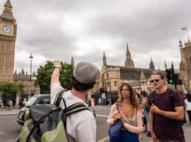 Geführte Tour zu den wichtigsten Sehenswürdigkeiten Londons mit Besuch des Houses of Parliament