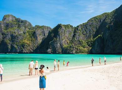 Phi Phi and Bamboo Island speedboat tour