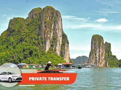 Privater Transfer von oder nach Ha Long Bai Chay-Tuan Chau