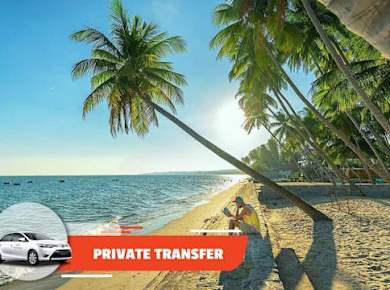 Privater Transfer vom Flughafen Lien Khuong ins Stadtzentrum von Phan Thiet
