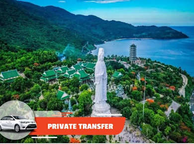 Private Transfer Hoi An City Centre to or from Son Tra Peninsula