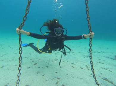 Taucherlebnis auf Menorca
