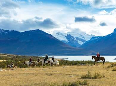 Authentisches Patagonien-Ranch-Erlebnis mit Reiten