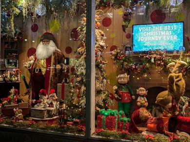 New Yorker Weihnachtsmärkte und Weihnachtsbeleuchtungstour