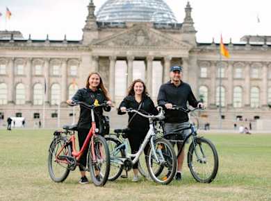 Berliner Geschichte E-Bike-Tour mit Biergarten-Stopp