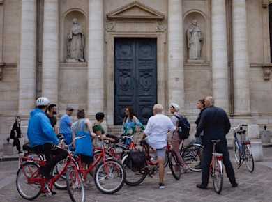 Geführte Fahrradtour zu geheimen Orten in Paris