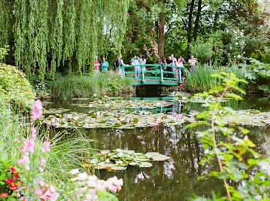 Eintrittskarte für das Haus und die Gärten von Monet und Fahrradtour nach Giverny ab Paris