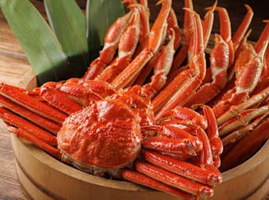 All-You-Can-Eat-Königs- und Königinnenkrabben-Gang