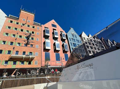 1-stündige Bootsfahrt in Danzig mit einem Glas Wein