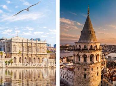 Ticket ohne Anstehen für den Dolmabahçe-Palast und den Galata-Turm