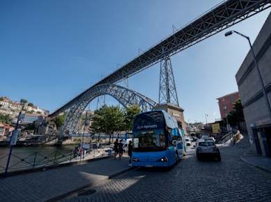 Porto 48 hours hop-on hop-off bus with river cruise and wine cellars