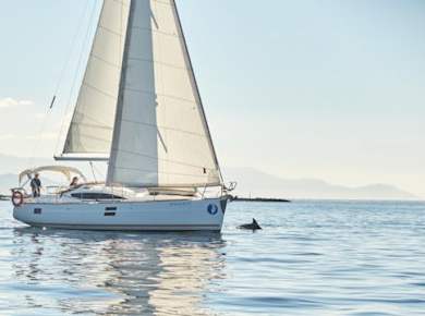 Segelbootfahrt entlang der Mündung des Vigo