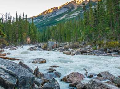 Selbstgeführtes Paket durch die kanadischen Rocky Mountains: Fahren und Wandern mit Audiotour