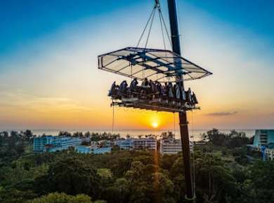 Abendessen im Himmel Phuket