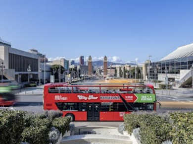Barcelona city tour hop-on hop-off bus tickets