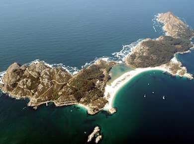 Fähre von Vigo zum Cíes-Inseln-Nationalpark