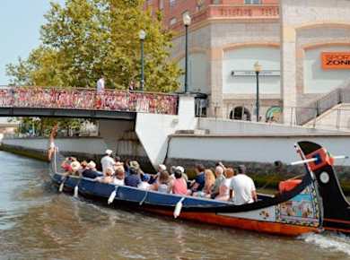 Geführte Bootstour durch Aveiro