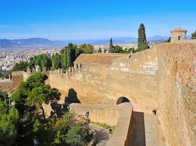 Malaga-Rundgang mit Besuch der Burg Gibralfaro und der Alcazaba