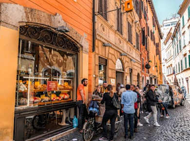 Geführte gastronomische und kulturelle Tour durch Rom