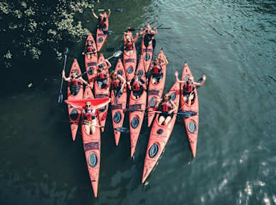 2-stündige geführte Kajaktour zu Stockholms wichtigsten Sehenswürdigkeiten