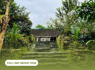 Tagesausflug zum antiken Dorf Loc Yen und zum OO-Wasserfall ab Hoi An
