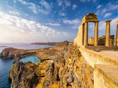 Eintrittskarte für die Akropolis von Lindos mit Audioguide