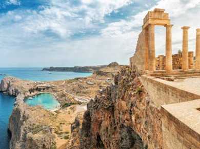 Selbstgeführte Tour durch Lindos mit AR-, Audio- und 3D-Darstellungen