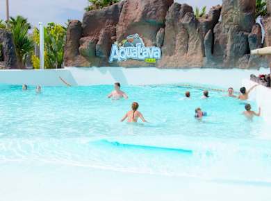 Aqualava Waterpark Entrance