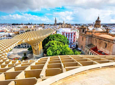 Stadtführung entlang der Skyline von Sevilla mit Metropol Parasol-Besuch