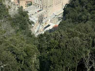 Fahrkarte für die Standseilbahn Montserrat Sant Joan