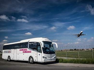 Direkter Bustransfer vom Flughafen Fiumicino zur Vatikanstadt