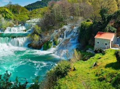 Private Tour durch den Nationalpark Krka-Wasserfälle und die Festung Klis