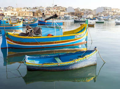 Marsaxlokk Sunday Market & Blue Grotto with Local Guide