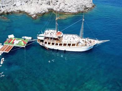 Fun-in-the-sun cruise in Rhodes with traditional lunch