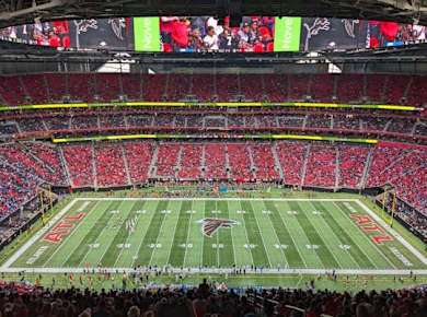 Atlanta Falcons Football Game at Mercedes Benz Stadium