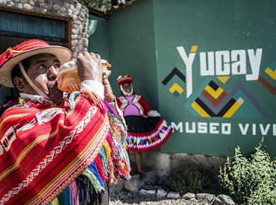 Ganztägige geführte Tour durch Chinchero, Yucay Living Museum und Ollantaytambo
