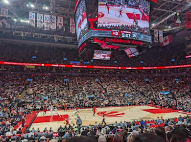 Toronto Raptors NBA game ticket at Scotiabank Arena