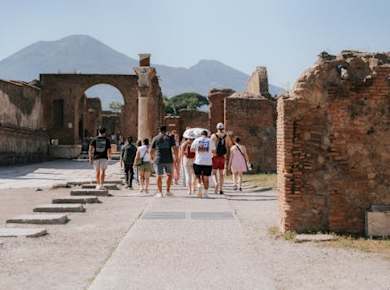 Pompeii guided tour with Amalfi Coast drive from Rome