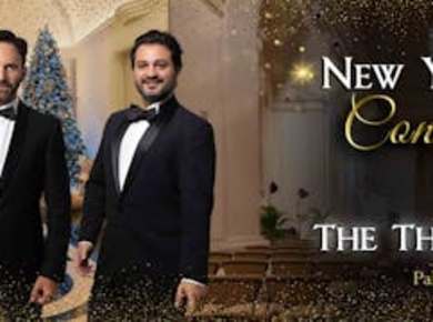 Silvesterkonzert: Die drei Tenöre, Opernarien, Walzer und Weihnachtslieder