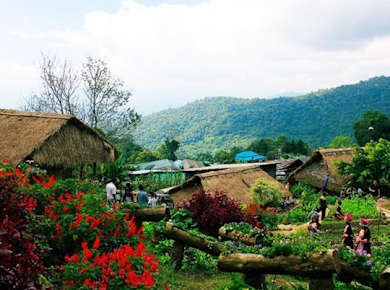 Halbtagestour nach Doi Suthep und Doi Pui Hmong Village in Chiang Mai