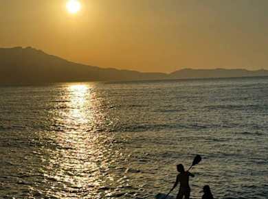 Catamaran sunset cruise from Kissamos Port with transport