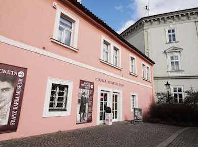 Eintrittskarte für das Kafka-Museum