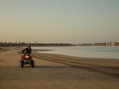 Half-day quad adventure in Djerba with swimming