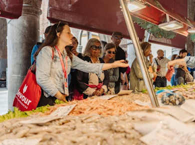 Kulinarischer Spaziergang durch Venedig und Rialto-Markt