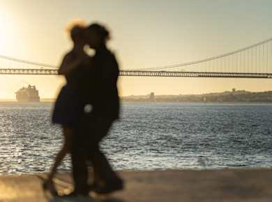 Sunset cruise in Porto