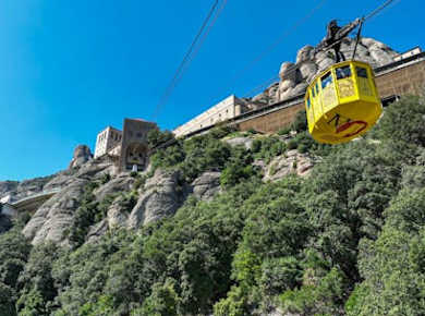 Aeri Montserrat cable car round-trip ticket