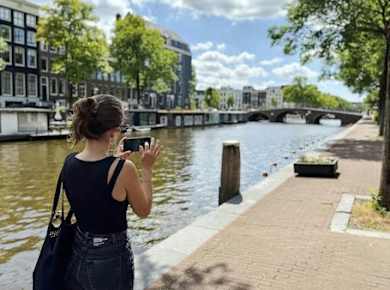 Anne Frank self-guided tour with AI audio and video experience