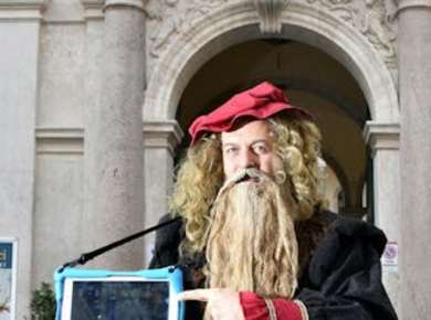 Leonardo da Vinci Rome treasure hunt game
